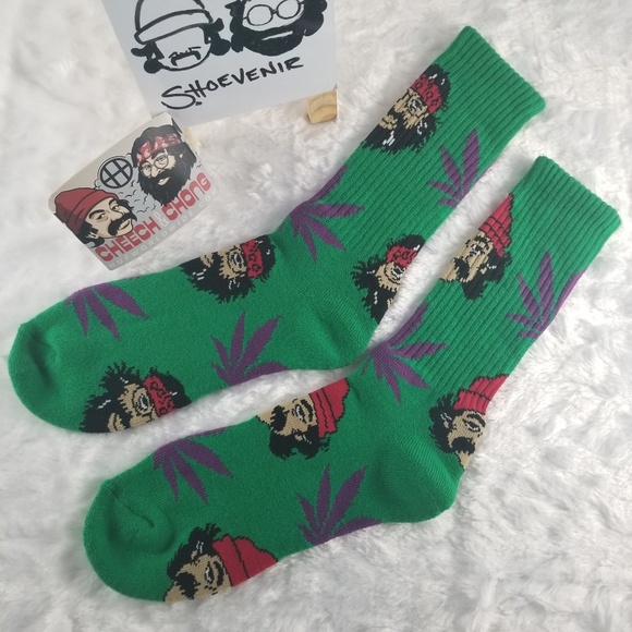 HUF × Cheech & Chong × 420 Plantlife Socks - Picture 4 of 6